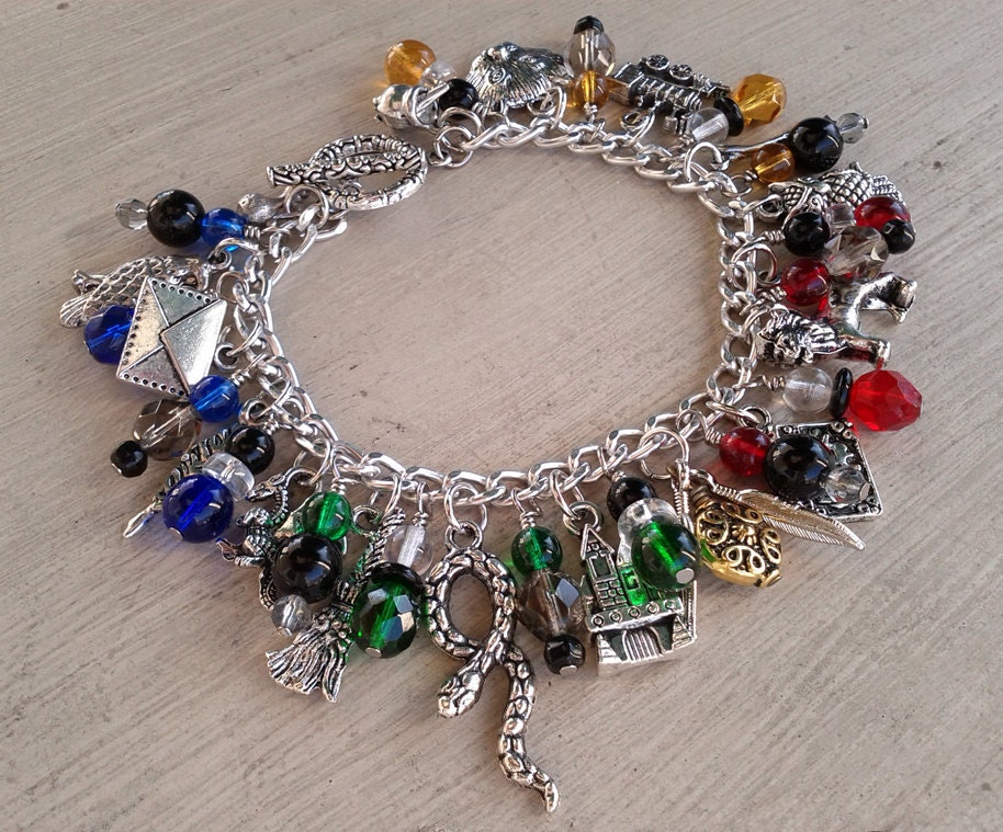 Welcome to Hogwarts Charm Bracelet