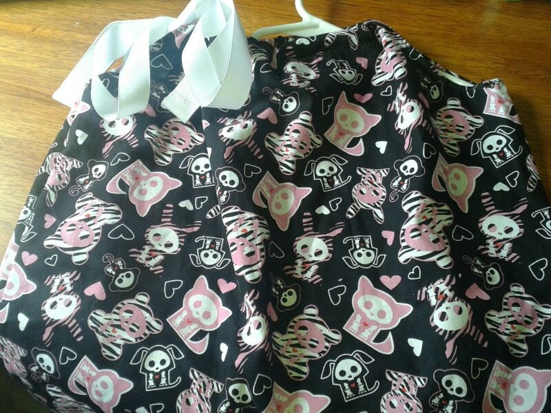 CLEARANCE Skelanimals Pillowcase Dress, girls, clothing, dress, shirt, skelanimals, birthday