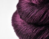 Pink fuchsia's last day  - Silk/BabyCamel lace weight - LIMITED EDITION