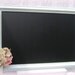 SHABBY CHIC WEDDING Chalkboard X Large 44"x32" Distressed White Framed Cottage Home Framed Chalk board Shabby Chic Nursery Kitchen Decor