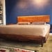 Mid Century Danish Modern Turned Leg Bed