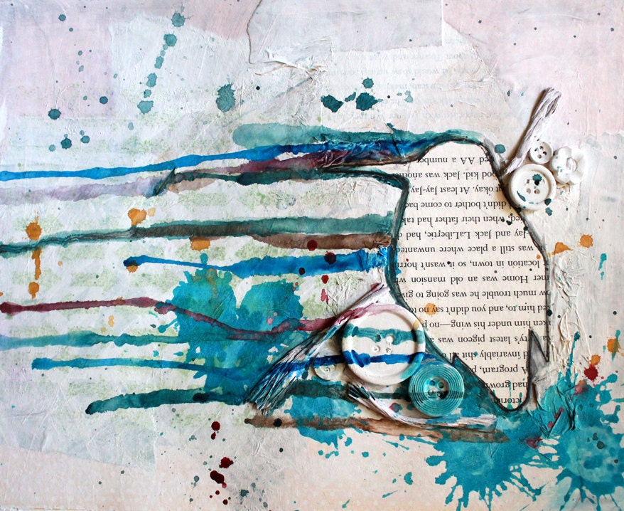 Original Mixed Media Art - Without