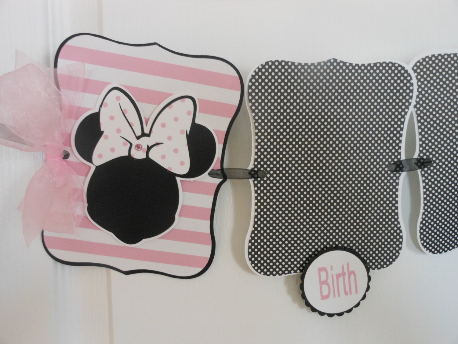 1st Birthday Petite Party Package - Minnie Mouse with Polka Dot Bow