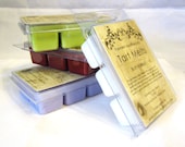 Black Tea and Currant Wax Melt Tart Melt Parasoy Clamshell Scented Wax