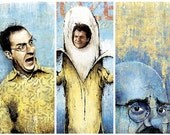 Arrested Development Collection - 12x18 Officially Signed, Dated and Hand-Stamped Art Print