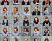 Skipjack Cowl Scarf-25 Color Choices