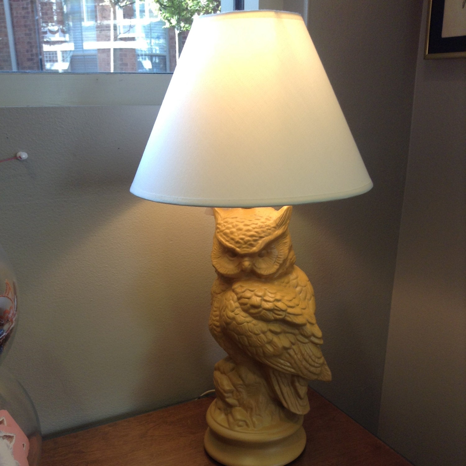 Honey Owl Lamp