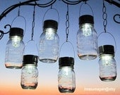 Outdoor Event Lighting Mason Jar Solar Lights, Wedding Lights, Hanging Lanterns for Parties, Garden or Events, no jars