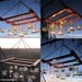 Mason Jar Chandelier DIY Candles Lanterns Luminaries 12 Wide Mouth Ball Jar Wires Upcycled Lighting Garden Party Weddings, jar hangers only