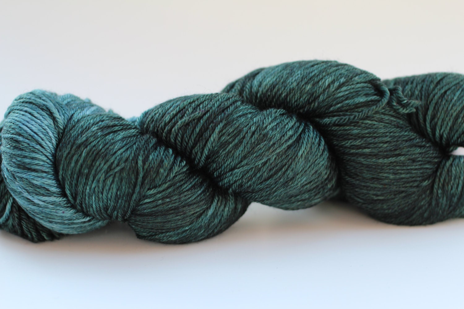 Seda Sock - Silky Merino Fingering - Black Spruce