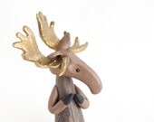 Moose Sculpture by Bonjour Poupette