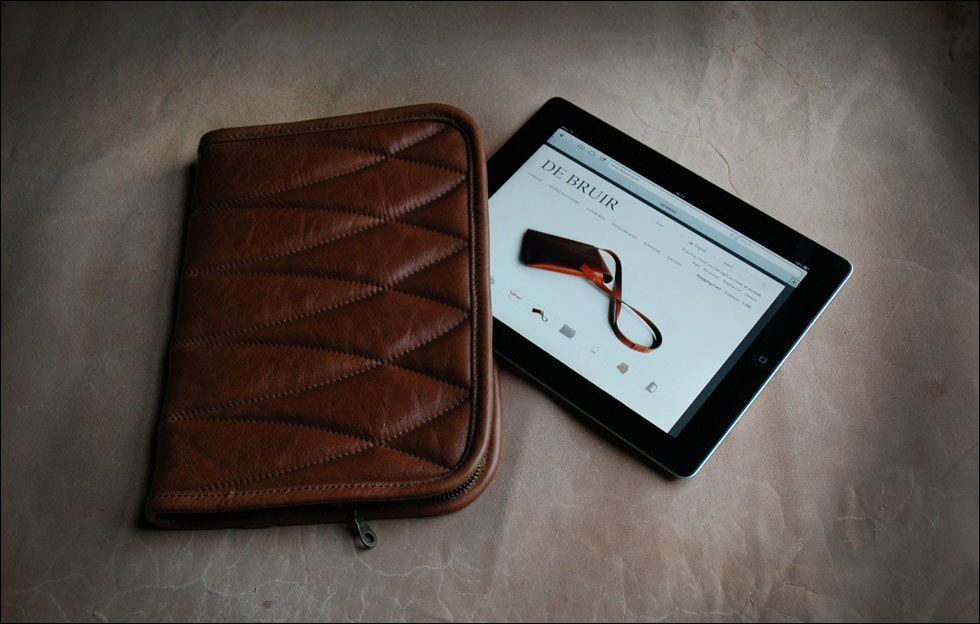 Quilted iPad Cover