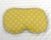 Eye Mask- Cold/Flu Edition- Yellow and Gray