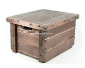 Wood Table Crate Rustic Wooden Box Wood Crate Furniture Reversible Serving Tray Lid