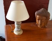 Stacked Rock  Lamp // Beach Style // Zen
