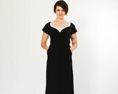 20% OFF - 1950s Cocktail Dress - 50s Dress - A Touch of Ivory