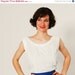 30% OFF - 1950s Blouse - 50s Lace Tank - Summer White