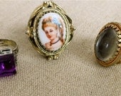 SaLe - vintage ring lot - trio, adjustable