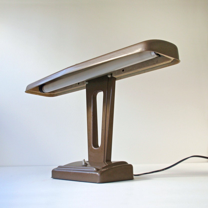 Vintage MidCentury Industrial Desk Lamp