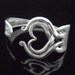 Recycled Silverware Jewelry Silver Fork Bracelet in Original Heart Design Number Three