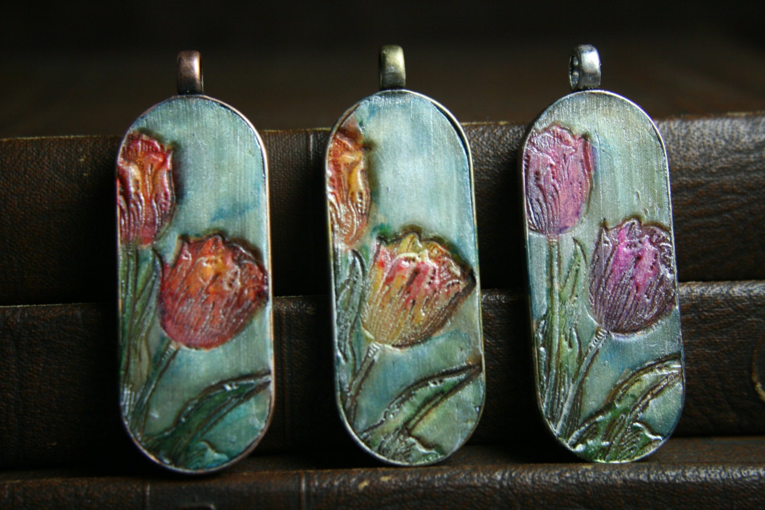 tulipomania  - LIMITED EDITION - tulips - simple truths charms - made to order