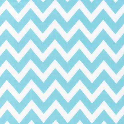 NEW Water Aqua Blue Remix Chevron