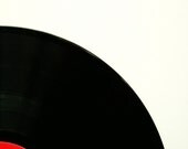 Vinyl Record Photography Black Red Music Home Decor 10x8 Print Vinyl...