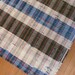 Blue Upcycled Rug Woven from Plastic Grovery Bags