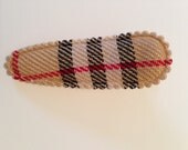 MTM Burberry hair Clippie