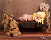 Golidlocks Hat- Newborn Fairytale Photo Prop