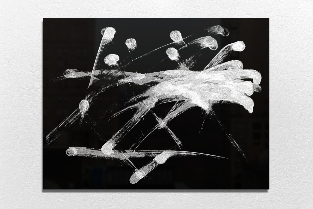 Fruit Ninja App Art - Limited Black/White