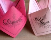 2 Sets of Questions - Wedding Cootie Catcher (PDF - PRINTABLE)