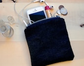 Indigo Selvedge Raw Denim Pouch