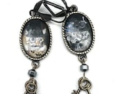Steampunk Kitty Earrings