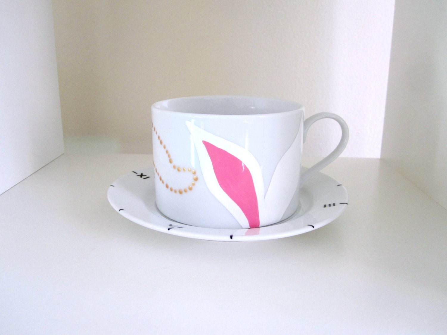 White Rabbit- Teacup and Saucer
