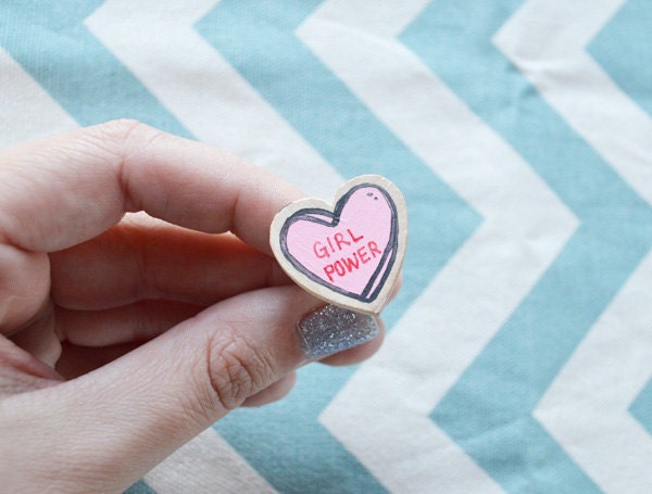 Heart Candy Ring - Girl Power