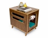 Mid Century Modern Dog Crate
