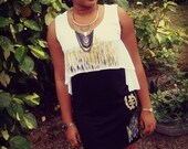 Hand-painted Hempress Black Goddess Rasta maxi dress