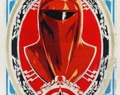 Stenciled Royal Guard Print