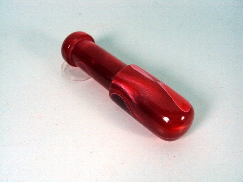 WPI tool- turned resin- red mini (straight)