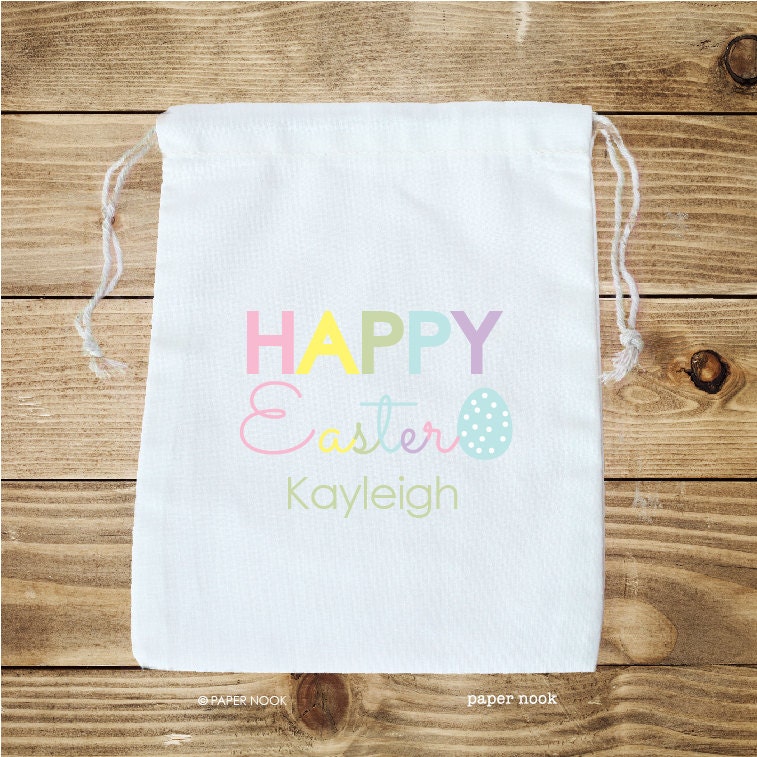 Easter Personalized Favor Bag