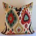 Ikat Pillow Cover / 17 x 17