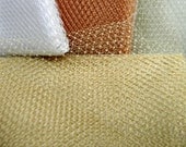 9 inch French Netting / light beige / 1 yard