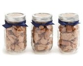 Best Foodie Gift - Fleur de Sel Caramels - (3) 1/2 Pound Jars of Caramels - As Seen in Food & Wine Magazine