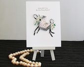 RING BEARER customized classic wedding card, paper goods bridal party card, classic marriage shabby chic wedding gown bridesmaid dress