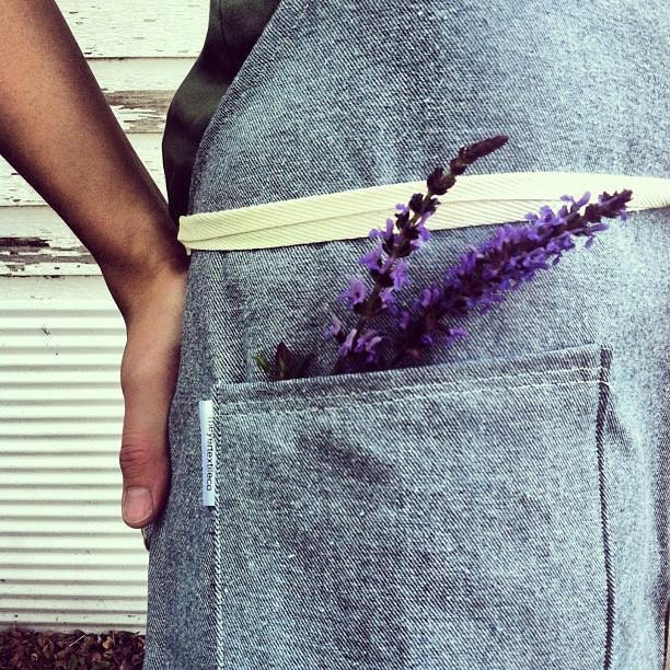 Rustic Utility Full Denim Apron for Him or Her in Basic Denim No. 1