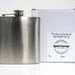 I Didn't Text You Vodka Texted You Custom Color Vodka Vendettas Funny Flask Stainless Steel 6 oz Liquor Hip Flask LC-1134