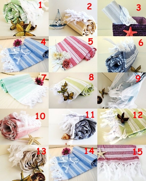 12 Bridesmaid Towels NATURAL Cotton Eco Friendly PESHTEMAL Hand Woven Turkish Cotton Bath Beach Spa Yoga Pool Towel Listing Stats