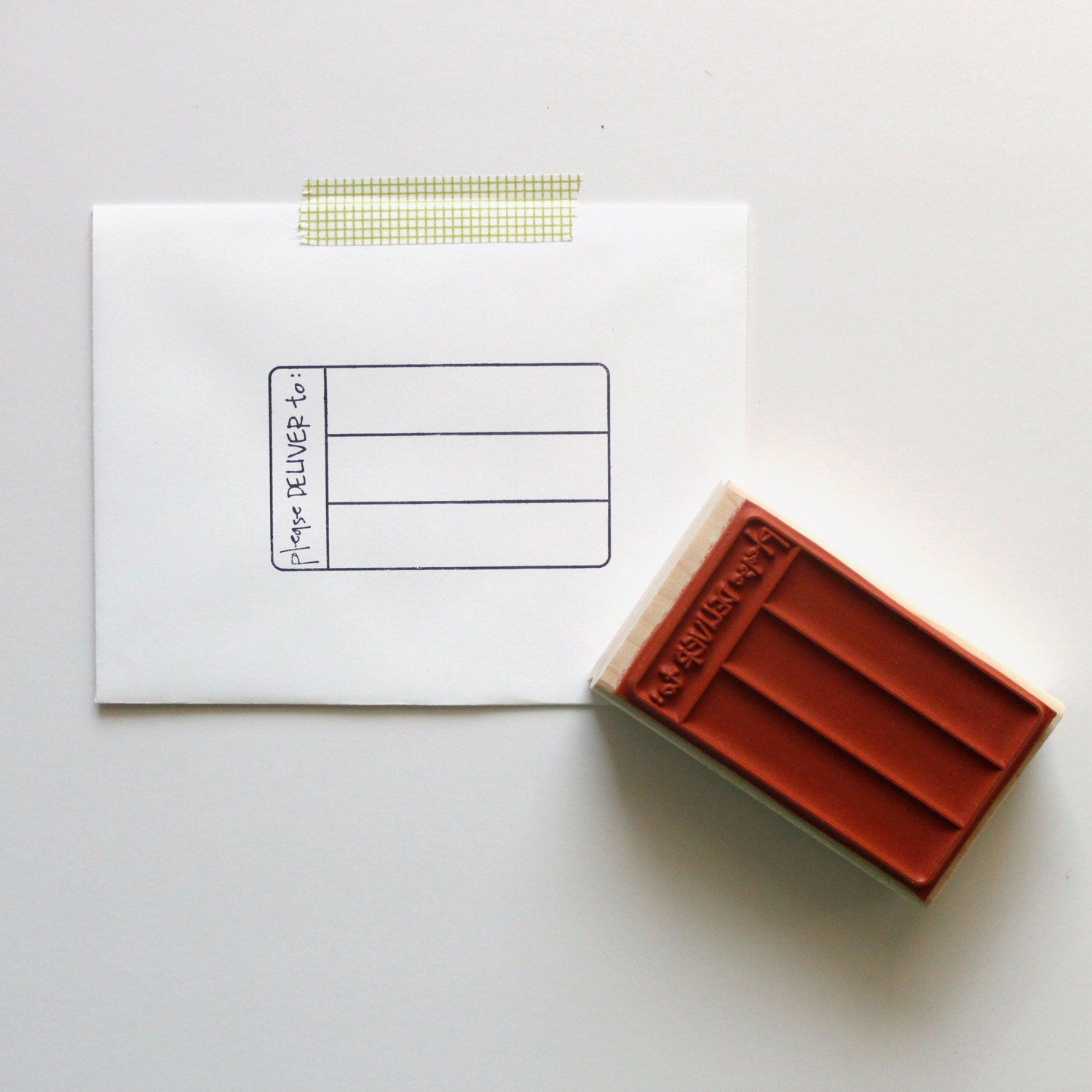 Address Rubber Stamp