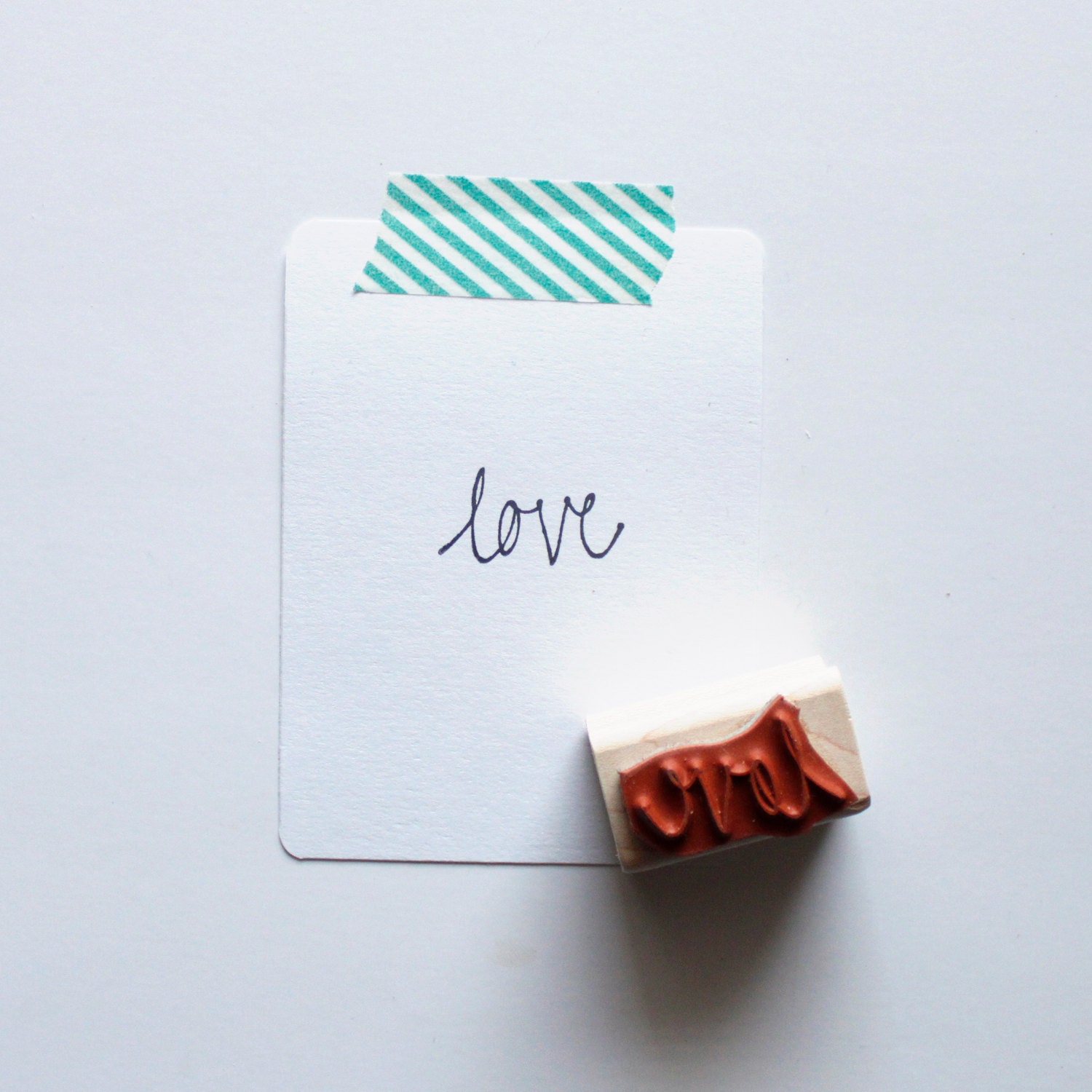 Love Rubber Stamp